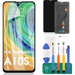 Screen Replacement for Samsung Galaxy A10s 2019 SM-A107 A107 A107M A107F LCD Display Touch Screen Digitizer Glass Assembly (Black)