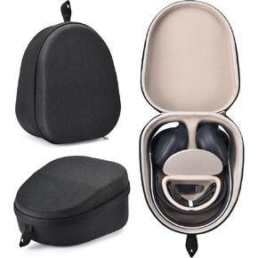 Headphone Storage case for Sony Pulse Elite Headset, Portable Built-in Magnetic Design Gaming Headphone Storage case (Black) in Kuwait