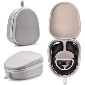 Headphone Storage case for Sony Pulse Elite Headset, Portable Built-in Magnetic Design Gaming Headphone Storage case (Black)