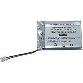 1800mAh 3.7 Replacement GPS Navigator Battery Compatiable to Dual XGPS160, XGPS160 SKYPRO GPS Receiver, P/N:1ICP8/36/50 in Saudi Arabia