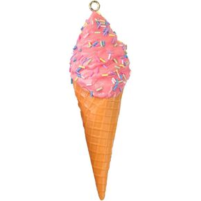 Artificial Ice Cream Scoops Realistic Simulation Imitation Fake Food Desserts Model Replica Fake Ice Cream Balls Photography Prop for Home Shops Staging Display (marmalade)
