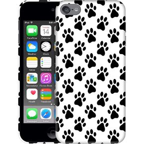 SM Cases iPod Touch 7 Case, iPod Touch 6 Case, iPod Touch 5 Case - Dog Paw Animal Print Design 3D Printed Phone Back Hard Plastic Cover Case for iPod Touch 7/6 / 5.