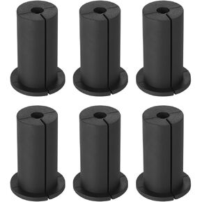 6pcs Cable Routing Kit for Starlink, Silicone Cable Pass Through Bushings for 1 Inch Wall Hole Cable Wall Wire Cord Grommet Cable Mounting Accessories for Starlink Ethernet Cable(Black) in Saudi Arabia