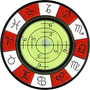 Golf Green Reader, Magnetic Zinc Alloy Round Bubble Level, High Precision Reader, Golf Ball Markers for Putting Green, Golf Accessories for Men Gift, Golf Training Equipment