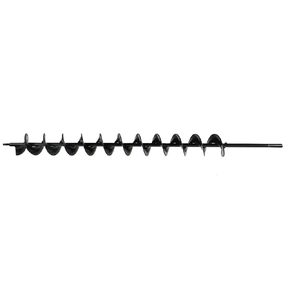 Auger Drill Bit 24In Long 2In Wide, Garden Ground Earth Spiral Drill Bit, for 3/8 Inch Hex Drive Drill for Planting Bulb Bedding Plants Plants Drill Bit