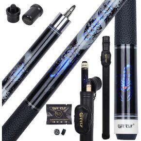 Scorpion Pool Cue Stick 58 inch Canadian Maple Billiard Pool Stick with Low Deflection Professional Billiard Pool Cues Sticks 19.5-21 oz cue Stick