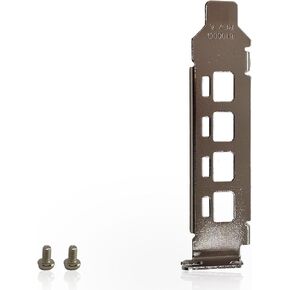 Generic Low Profile Short Bracket Compatible with AMD Radeon Pro WX4100 WX3200 with 2 Screws