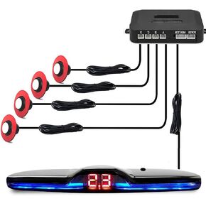 نظام ركن السيارة المدمج في أجهزة استشعار الطائرة الخلفية، نظام رادارات عكسية مع 4 أجهزة استشعار، ضوء LED، عرض المسافة، صفارة تحذيرية، اكتشاف المسافة in Kuwait