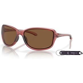 Oakley Cohort OO9301 Rectangle Sunglasses for Women + BUNDLE Accessory Leash + Designer iWear Kit