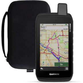 Garmin Montana 700i, Rugged GPS Handheld with Built-in inReach Technology | Mapping for Roads and Trails, Glove-Friendly 5" Color Touchscreen, Topo Maps, Multi-GNSS Support with Signature Gift Bundle