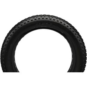 Mongoose Fat Tire Replacement, 20" x 4" or 26" x 4" Fat Tire Bike, Knobby, Puncture Guard, Nylon Inserts Within The Tire for Extra Puncture Resistance, Bicycle Replacement Parts, Black