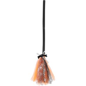Witch Broom Halloween Witch Broom Plastic Witch Broomstick Kids Broom Cosplay Props for Halloween Witch Costume Party Decor Halloween Show Cosplay Party Witches Broom