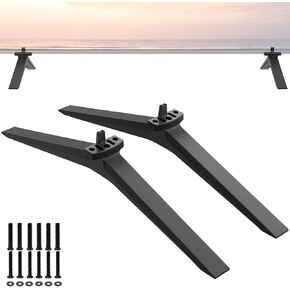 TV Base Stand for LG TV Legs, Only for 70UP8070 70UQ7070 70UQ7590 75UP8070 75UQ7590 86UQ7590 86UQ8000 70UQ8000 75UQ8000 75NANO90UNA 82UP8770 86UP8770 86UQ7070 86NANO90UNA MAM660025 with Screws, Black
