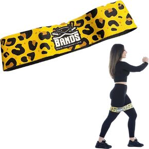 The x Bands Exercise Resistance Bands - Non-Slip Extra Thick Fabric Hip Loop Booty Bands - 20, 30, 40, 50 lb - Fitness Workout for Legs, Butt Training, Stretching, Yoga