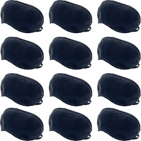 Sleep Mask Pack of 30, Eye Shade, Blindfold for Men, Women and Children, Adjustable, Expandable Dual Straps for a Perfect Fit, Cover, Party Games, Travel, Hotel, Yoga, Camp, Nightshift Lightweight