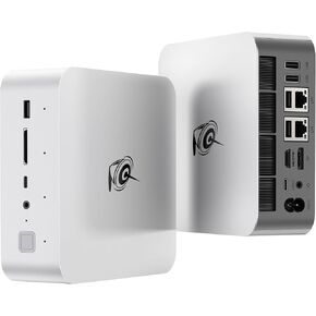 Beelink GTi14 Mini PC Intel Ultra 9 185H(16C/22T), 32G DDR5-5600MHz 1TB PCIe4.0 SSD, Mini Computer Support Dual 2.5G LAN, Fingerprint Sensor, Build-in Power Supply, Al Voice Interaction Gaming PC