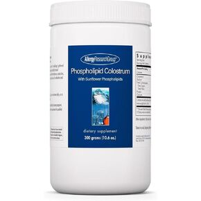 Allergy Research Group Phospholipid Colostrum Supplement - Colostrum Powder, Bovine Colostrum for Humans, Colostrum for Adults, Sunflower Phospholipids - 1 Container (60 Day Supply)