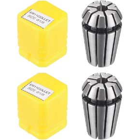 uxcell ER11 Spring Collet, 1/8" Chuck for CNC Engraving Machine Lathe Milling 2pcs