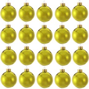 24 Pcs Christmas Balls Ornaments for Xmas Tree - Shatterproof Christmas Tree Decorations Perfect Hanging Ball Red 1.6''