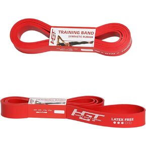 حزام مقاومة طويل HGT - حزام تمرين خالي من اللاتكس بقوة إضافية للنساء والرجال - يدعم التمدد واليوجا والبيلاتيس - معدات التمارين الرياضية للمنزل/صالة الألعاب الرياضية in Kuwait