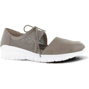 NAOT Women's Lace-up Ophelia Shoe Soft Soft Stone Lthr/Stone Nubuck Combo 9-9.5 M US