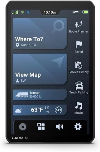 Garmin Dezl OTR820 GPS Truck Navigator شاشة لمس 8 بوصة، ملاحة GPS تجارية لحزمة سائق نصف شاحنة مع بطاقة ذاكرة SD سعة 32 جيجابايت + مجموعة تنظيف LCD + المزيد من الملحقات in Saudi Arabia