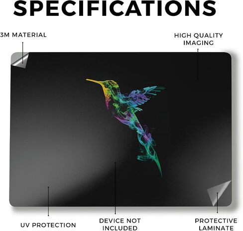 غلاف كمبيوتر محمول متوافق مع Surface Laptop 7 15" (2024) - دخان غريب - غطاء لاصق واقٍ من الفينيل 3M ممتاز - سهل الاستخدام | صُنع في الولايات المتحدة الأمريكية بواسطة MightySkins in Kuwait