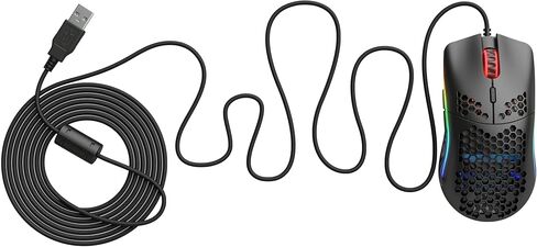 Glorious Gaming - الطراز D 2: ماوس سلكي مريح، Superlight 58g، مستشعر بصري 26K، 6 أزرار قابلة للبرمجة، دورة حياة 80 مليون نقرة، FPS، MMO، MOBA، Battle Royale (أسود) in Kuwait