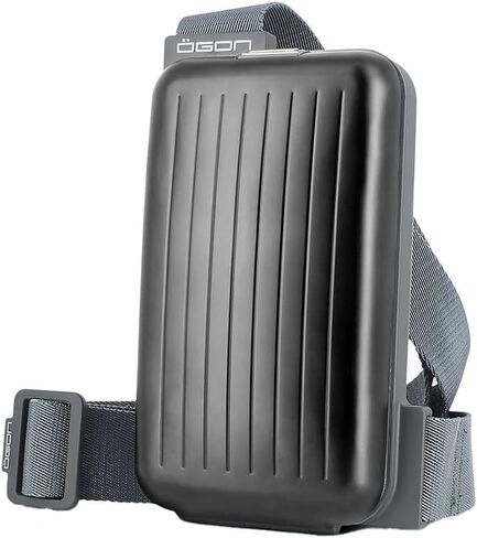 ÖGON Aluminium Sling Bag Phone Bag & Wallet - Practical and Stylish with an Integrated Wallet in Saudi Arabia