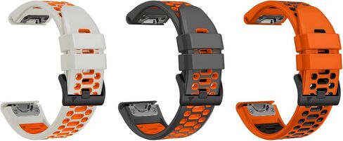 سوار ساعة Quickfit 22 ملم لـ Garmin Fenix ​​5 6 7 Pro Solar Forerunner 935 745 965 955، 22 حزام معصم قابل للتنفس in Saudi Arabia