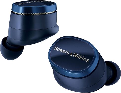 سماعات أذن لاسلكية Bowers & Wilkins Pi8 (أزرق منتصف الليل)، سماعات بلوتوث داخل الأذن مع مجموعة شرائح Qualcomm وaptX Lossless، سماعات أذن بخاصية إلغاء الضوضاء النشطة، 3 ميكروفونات مدمجة، شحن سريع لمدة 15 دقيقة in Saudi Arabia
