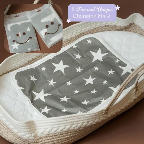 Baby Changing Basket for Baby Dresser - Moses Basket - Baby Basket - Moses Baskets for Newborn - Versatile Diaper Changing Basket - Baby Changing Basket by Everything Helps in Saudi Arabia
