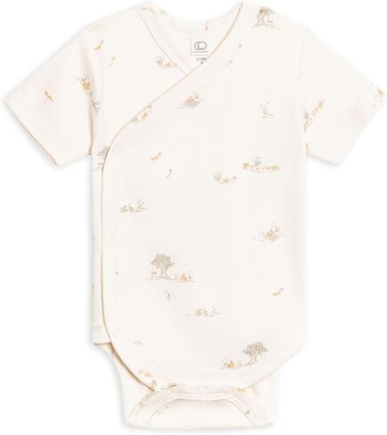 Colored Organics Short Sleeve Kimono Bodysuit in Saudi Arabia