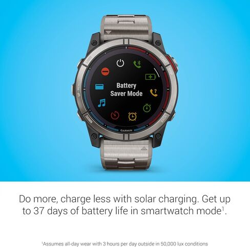 Garmin quatix® 7 Pro Premium GPS Marine Smartwatch with AMOLED Display, LED Flashlight, Sailing and Watersport Activities, Fish Forecast and Trolling Motor Control in Saudi Arabia