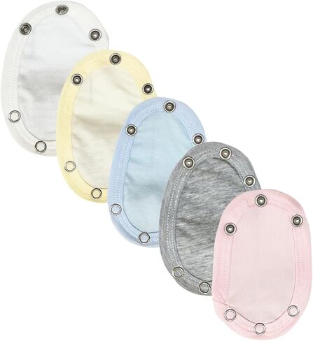 PACKOVE 10 Pcs Romper Suit Extension Bodysuit Extender Snaps Baby Bodysuit Extender for Baby Jumpsuits Extender in Saudi Arabia