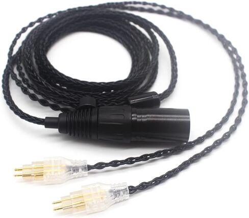 Youkamoo 4 Pin XLR Balanced Replacement Upgrade Cable Compatible for Sennheiser HD580 HD600 HD650 HD660S HD58X HD6XX Headphones Upgrade Cable (5 ft (1.52 m)) in Saudi Arabia