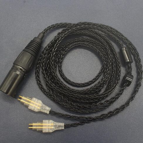 Youkamoo 4 Pin XLR Balanced Replacement Upgrade Cable Compatible for Sennheiser HD580 HD600 HD650 HD660S HD58X HD6XX Headphones Upgrade Cable (5 ft (1.52 m)) in Saudi Arabia