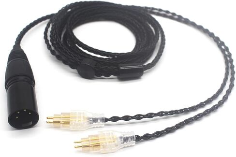 Youkamoo 4 Pin XLR Balanced Replacement Upgrade Cable Compatible for Sennheiser HD580 HD600 HD650 HD660S HD58X HD6XX Headphones Upgrade Cable (5 ft (1.52 m)) in Saudi Arabia