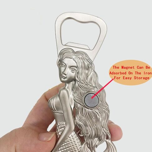 Bottle Opener Magnetic Fridge Decoration Solid Durable for Kitchen Bar Restaurant Party Beer Openers in Kuwait