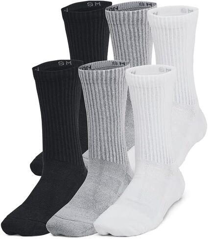 Under Armour Kids' Youth Training Cotton Crew Socks (6 Pairs) in Saudi Arabia
