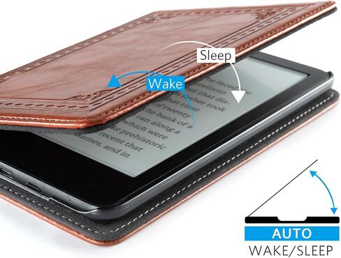 حافظة CoBak لجميع إصدارات Kindle 11th Generation 2022 الجديدة فقط - غطاء ذكي من جلد البولي يوريثان مع مسند، ونوم تلقائي واستيقاظ، حافظة حماية ممتازة لجهاز Kindle 2022 in Saudi Arabia