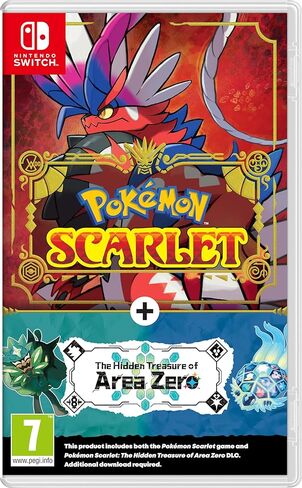 Pokémon Scarlet +The Hidden Treasue of Area Zero DLC in Saudi Arabia