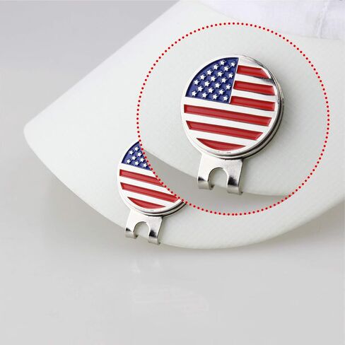 Magnetic Golf Hat Clip The Combination of The Great Wave and Starry Night Golf Ball Aiming Marker Professional Golf Training Aids Accessories in Saudi Arabia