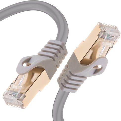 Cat 7 كابل إيثرنت شبكة التصحيح الحبل الأزرق 6ft 10Gbps LAN 600Mhz النحاس 26AWG S / FTP CAT7 محمية عالية السرعة أداء الإنترنت مطلية بالذهب RJ45 للألعاب / مودم / NAS / جهاز التوجيه / الكمبيوتر المحمول in Kuwait
