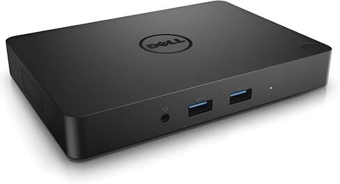 حزمة محطة الإرساء WD15 USB-C من Dell مع دعم الشاشة المزدوجة، ومحول طاقة 180 وات، وHDMI/VGA/MiniDP، وإيثرنت، ومنافذ USB متعددة (متجددة) in Saudi Arabia