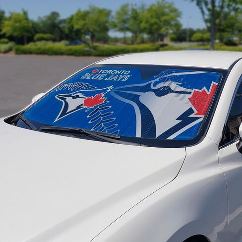 FANMATS MLB Unisex-Adult Windshield Sun Auto Shade 59" x 29.5" in Saudi Arabia