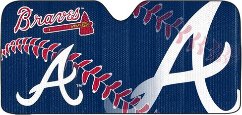 FANMATS MLB Unisex-Adult Windshield Sun Auto Shade 59" x 29.5" in Saudi Arabia