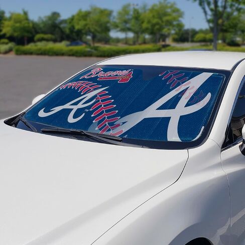 FANMATS MLB Unisex-Adult Windshield Sun Auto Shade 59" x 29.5" in Saudi Arabia