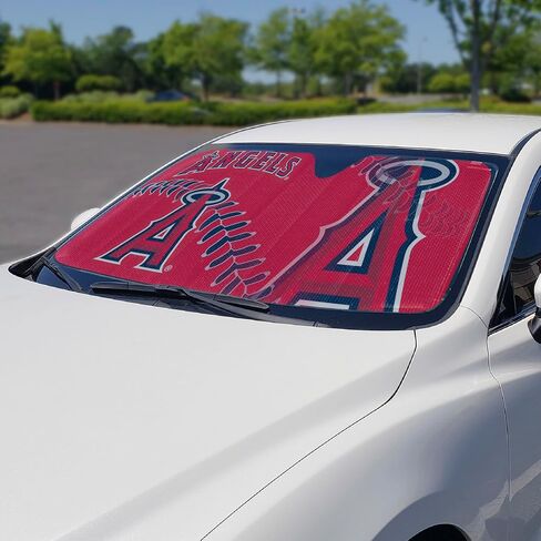 FANMATS MLB Unisex-Adult Windshield Sun Auto Shade 59" x 29.5" in Saudi Arabia