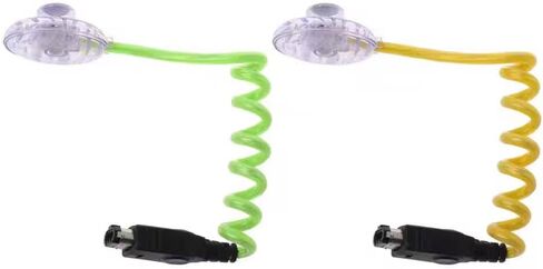 Green Flexible LED Night Worm Light for Game Boy Color Pocket for GBC GBP Screen Light, Console Worm Lamp Accessories No extra batteries required Game Boy Color in Saudi Arabia